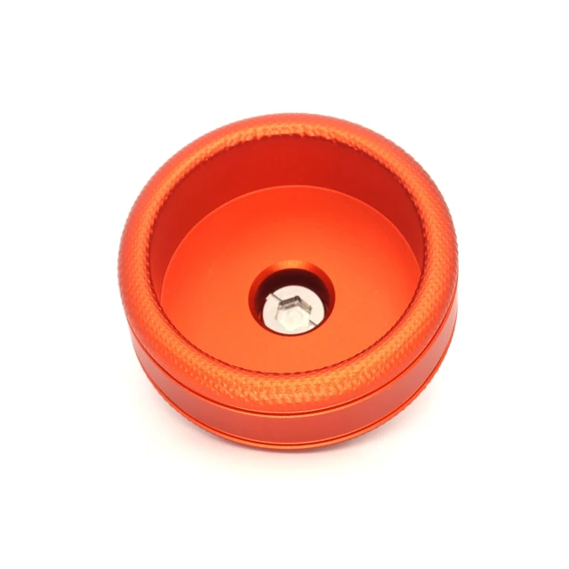 Alt view image 3 of 5 - SZJELEN Camera Handle Round Knob, Knuckle Puck with 3/8"-16 Screw & Spring-Loaded Locating Pin - 3/8"-16 Screw Mount Orange