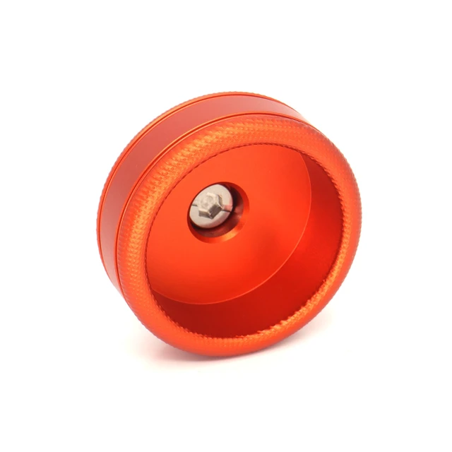 Alt view image 5 of 5 - SZJELEN Camera Handle Round Knob, Knuckle Puck with 3/8"-16 Screw & Spring-Loaded Locating Pin - 3/8"-16 Screw Mount Orange