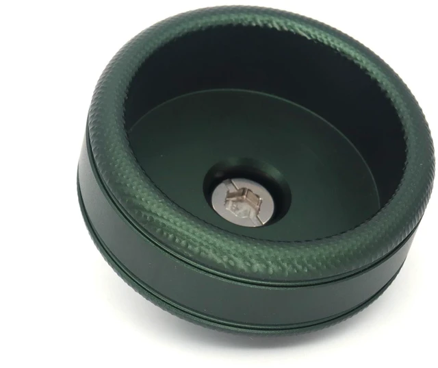 Alt view image 3 of 5 - SZJELEN Camera Handle Round Knob, Knuckle Puck with 3/8"-16 Screw & Spring-Loaded Locating Pin - 3/8"-16 Screw Mount Dark Green