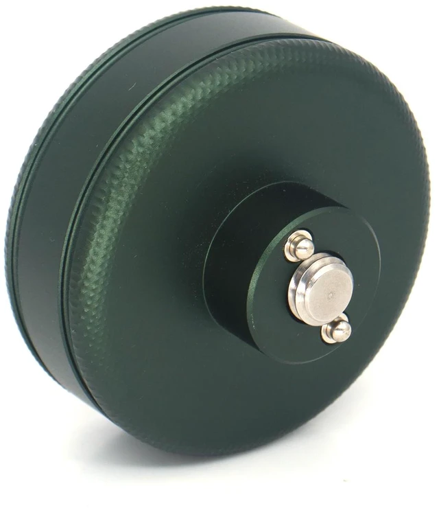 Alt view image 4 of 5 - SZJELEN Camera Handle Round Knob, Knuckle Puck with 3/8"-16 Screw & Spring-Loaded Locating Pin - 3/8"-16 Screw Mount Dark Green