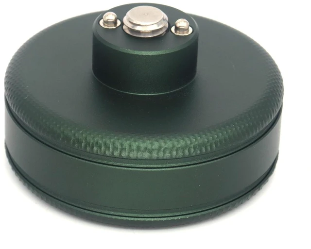Alt view image 2 of 5 - SZJELEN Camera Handle Round Knob, Knuckle Puck with 3/8"-16 Screw & Spring-Loaded Locating Pin - 3/8"-16 Screw Mount Dark Green