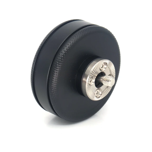 Alt view image 4 of 5 - SZJELEN Camera Handle Round Knob, Knuckle Puck with M6 Screw with ARRI Standard Gear - M6 Screw Mount Black