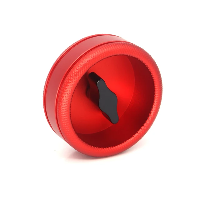 Alt view image 5 of 5 - SZJELEN Camera Handle Round Knob, Knuckle Puck with M6 Screw with ARRI Standard Gear - M6 Screw Mount Red