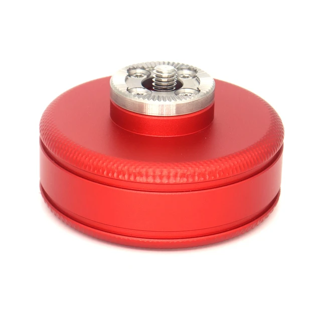 Alt view image 2 of 5 - SZJELEN Camera Handle Round Knob, Knuckle Puck with M6 Screw with ARRI Standard Gear - M6 Screw Mount Red
