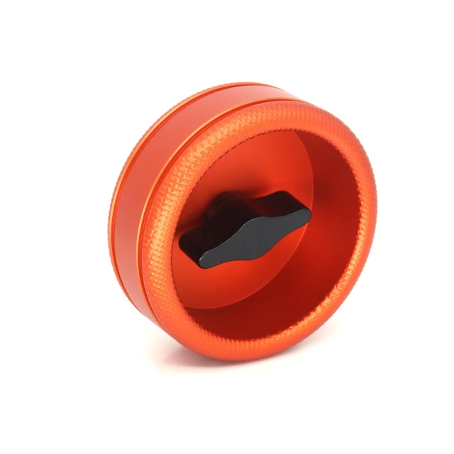 Alt view image 5 of 5 - SZJELEN Camera Handle Round Knob, Knuckle Puck with M6 Screw with ARRI Standard Gear - M6 Screw Mount Orange