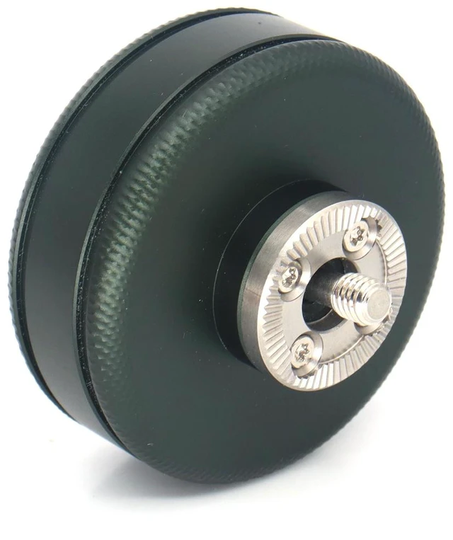 Alt view image 4 of 5 - SZJELEN Camera Handle Round Knob, Knuckle Puck with M6 Screw with ARRI Standard Gear - M6 Screw Mount Dark Green