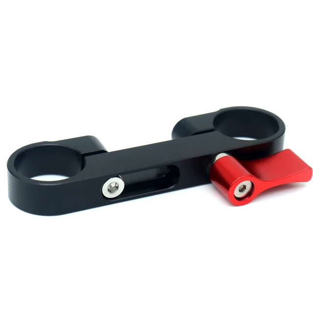 Alt view image 3 of 5 - SZJELEN Wireless Focus Motor Bracket 15mm x50 Motor Offset Dogbone and 15-19mm Accessory Mount - 15mm to 19mm
