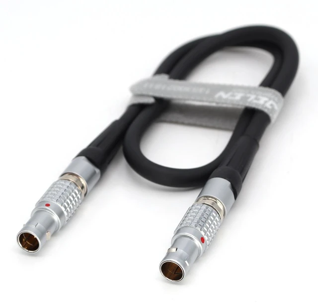 Alt view image 4 of 5 - SZJELEN 0B 2Pin Male to 0B 2Pin Male Power Cable Compatible with Teradek Bond, ARRI Alexa, Z CAM E2, RS2/RS3, for Tilta Float, SmallHD, Vaxis, Blackmagic - 50cm
