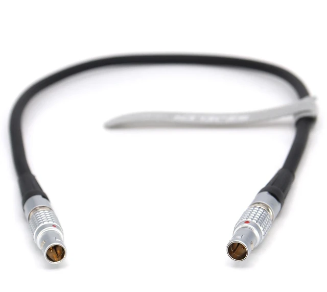 Alt view image 3 of 5 - SZJELEN 0B 2Pin Male to 0B 2Pin Male Power Cable Compatible with Teradek Bond, ARRI Alexa, Z CAM E2, RS2/RS3, for Tilta Float, SmallHD, Vaxis, Blackmagic - 50cm
