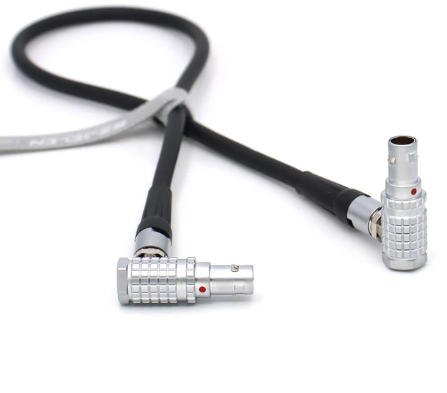 Alt view image 6 of 6 - SZJELEN 0B 2Pin Male to 0B 2Pin Male Power Cable Compatible with Teradek Bond, ARRI Alexa, Z CAM E2, RS2/RS3, for Tilta Float, SmallHD, Vaxis, Blackmagic - 50cm 0B 2Pin Elbow to Elbow