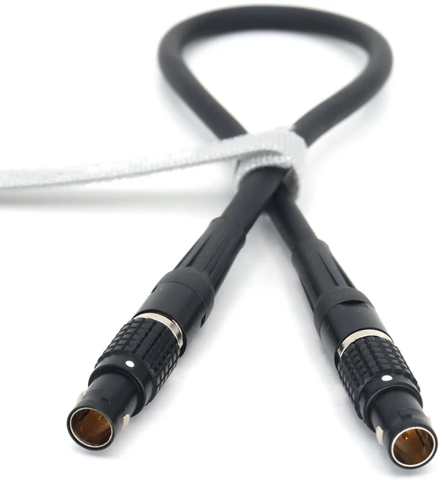 Alt view image 2 of 5 - SZJELEN 0B 2Pin Male to 0B 2Pin Male Power Cable Compatible with Teradek Bond, ARRI Alexa, Z CAM E2, RS2/RS3, for Tilta Float, SmallHD, Vaxis, Blackmagic - 50cm 0B 2Pin to 0B 2Pin-Black Shell