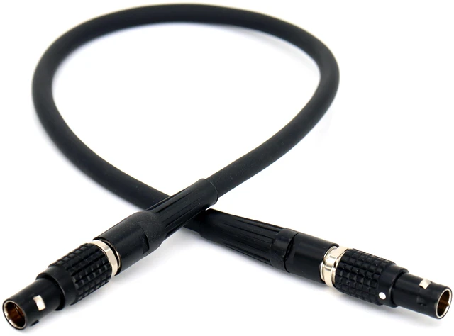 Alt view image 4 of 5 - SZJELEN 0B 2Pin Male to 0B 2Pin Male Power Cable Compatible with Teradek Bond, ARRI Alexa, Z CAM E2, RS2/RS3, for Tilta Float, SmallHD, Vaxis, Blackmagic - 50cm 0B 2Pin to 0B 2Pin-Black Shell