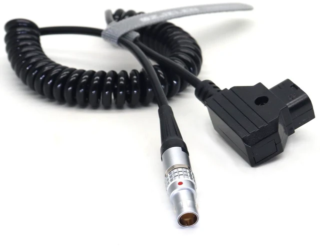 Alt view image 3 of 4 - SZJELEN D-TAP to 0B 2Pin Male Power Cable Suitable for Teradek, Blackmagic Pyxis, ARRI, RED Komodo, Z CAM, DJI RS2/RS3 Pro, SmallHD, Preston, Paralinx, Switronix - 30cm D-tap to 0B 2Pin Spring Cable
