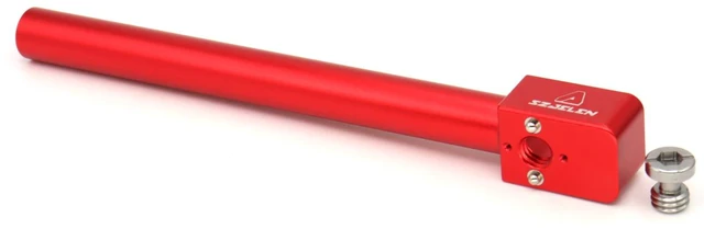 Alt view image 2 of 5 - SZJELEN 15mm Support Rod Tube 3/8" Mounting for Sony ARRI RED Camera Wireless Follow Focus Lens Motor Shoulder Rail Accessory, 15cm Long - Black Diameter 15mm Red Lenght 15cm