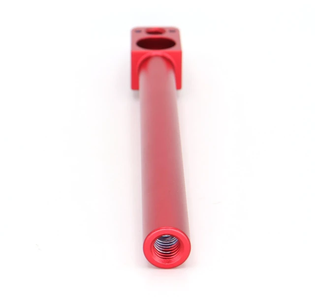 Alt view image 4 of 5 - SZJELEN 15mm Support Rod Tube 3/8" Mounting for Sony ARRI RED Camera Wireless Follow Focus Lens Motor Shoulder Rail Accessory, 15cm Long - Black Diameter 15mm Red Lenght 15cm