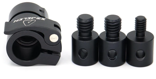 Alt view image 3 of 7 - SZJELEN PSC Recording Rod Quick Release with 1/4" 3/8" Screw Quick Lock Microphone Boom Quick Release System