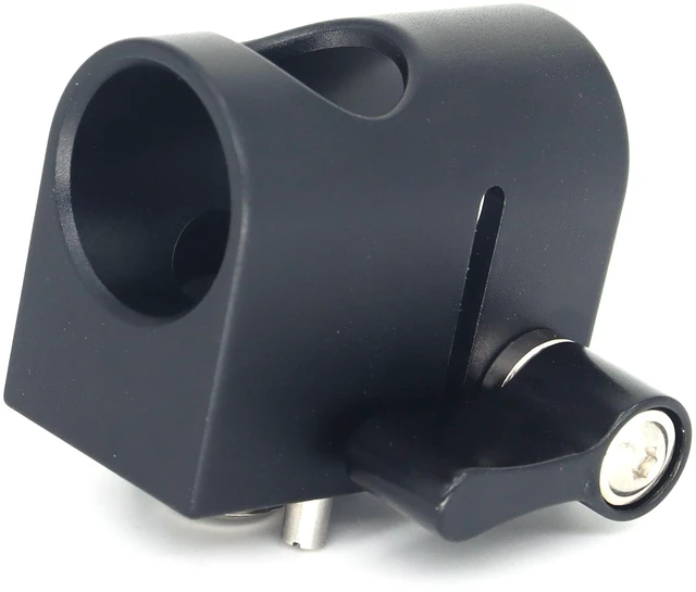 Alt view image 6 of 6 - SZJELEN 15mm Rod Clamp Mounting Bracket 3/8" Screw for Sony ARRI RED Camera Lens Motor Wireless Follow Focus - Black