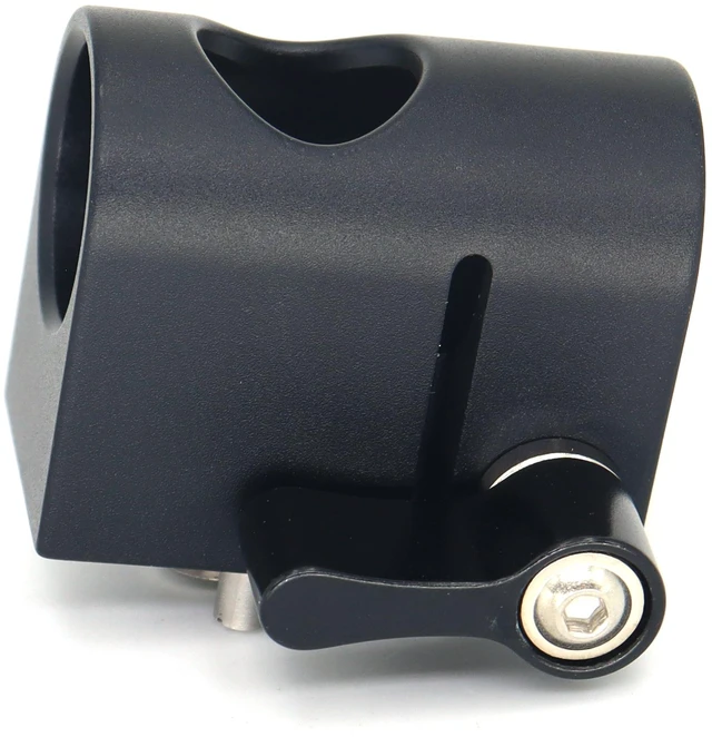 Alt view image 3 of 6 - SZJELEN 15mm Rod Clamp Mounting Bracket 3/8" Screw for Sony ARRI RED Camera Lens Motor Wireless Follow Focus - Black