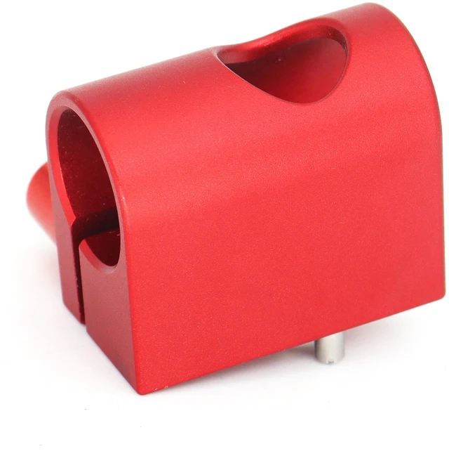Alt view image 5 of 6 - SZJELEN 15mm Rod Clamp Mounting Bracket 3/8" Screw for Sony ARRI RED Camera Lens Motor Wireless Follow Focus - Red