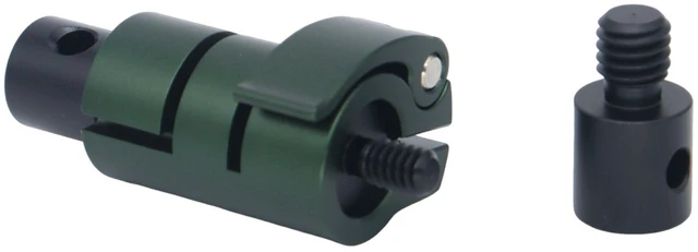 Alt view image 5 of 6 - SZJELEN PSC Recording Rod Quick Release with 1/4" 3/8" Screw Quick Lock Microphone Boom Quick Release System - Dark Green