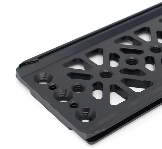 Alt view image 4 of 7 - SZJELEN Alexa 35 Base Plate Bottom Cheese Plate for ARRI Trinity Stabilizer Dovetail Base Plate for Ronin 2| Steadicam M2 with 3/8"-16 Threads