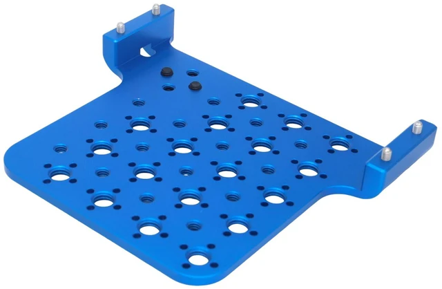 Alt view image 2 of 5 - SZJELEN Alexa Mini LF Cheese Plate, Camera Side Extension Mounting for ARRI Alexa Mini MiniLF Camera with M6 3/8"-16, 1/4"-20 Thread - Blue