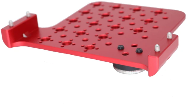 Alt view image 4 of 6 - SZJELEN Alexa Mini LF Cheese Plate, Camera Side Extension Mounting for ARRI Alexa Mini MiniLF Camera with M6 3/8"-16, 1/4"-20 Thread - Red