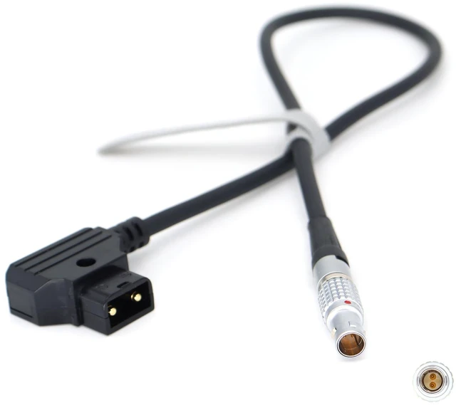 Alt view image 6 of 6 - SZJELEN D-TAP to 0B 2Pin Male Power Cable Suitable for Teradek, Blackmagic Pyxis, ARRI, RED Komodo, Z CAM, DJI RS2/RS3 Pro, SmallHD, Preston, Paralinx, Switronix - 30cm