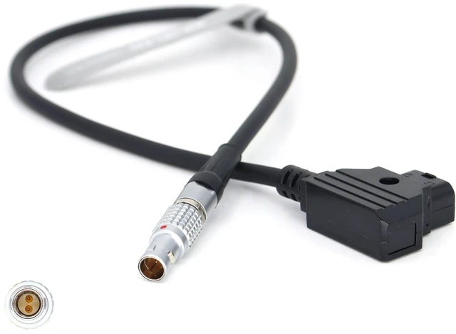 Alt view image 4 of 6 - SZJELEN D-TAP to 0B 2Pin Male Power Cable Suitable for Teradek, Blackmagic Pyxis, ARRI, RED Komodo, Z CAM, DJI RS2/RS3 Pro, SmallHD, Preston, Paralinx, Switronix - 30cm