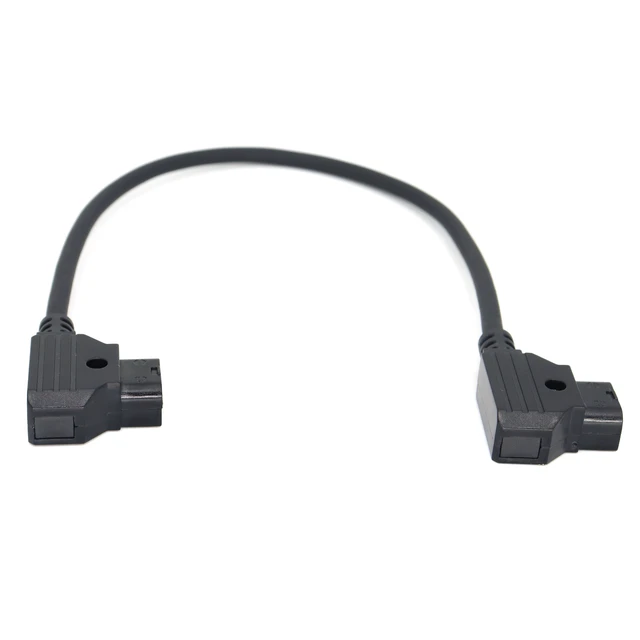 Alt view image 2 of 7 - SZJELEN Power Extension Cable D-tap Male to Male for DSLR Rig Battery LED Light V-Mount Battery - 100cm