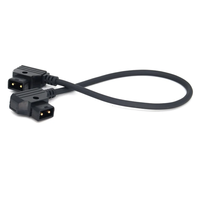 Alt view image 4 of 7 - SZJELEN Power Extension Cable D-tap Male to Male for DSLR Rig Battery LED Light V-Mount Battery - 100cm