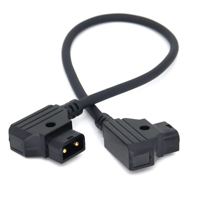 Alt view image 3 of 7 - SZJELEN Power Extension Cable D-tap Male to Male for DSLR Rig Battery LED Light V-Mount Battery - 100cm