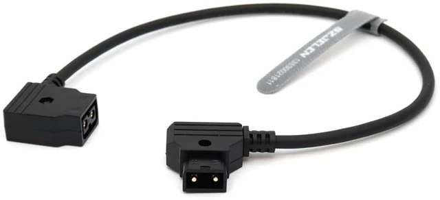 Main image of SZJELEN Power Extension Cable D-tap Male to Female for DSLR Rig Battery LED Light V-Mount Battery - 50cm