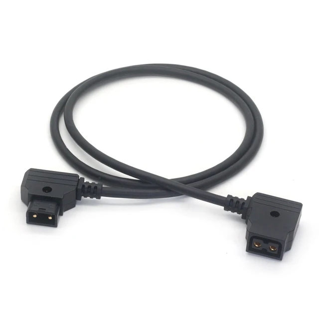 Alt view image 2 of 3 - SZJELEN Power Extension Cable D-tap Male to Female for DSLR Rig Battery LED Light V-Mount Battery - 50cm