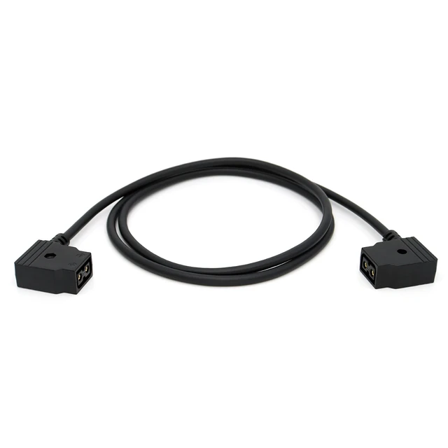 Alt view image 2 of 4 - SZJELEN Power Extension Cable D-tap Female to Female for DSLR Rig Battery LED Light V-Mount Battery - 50cm