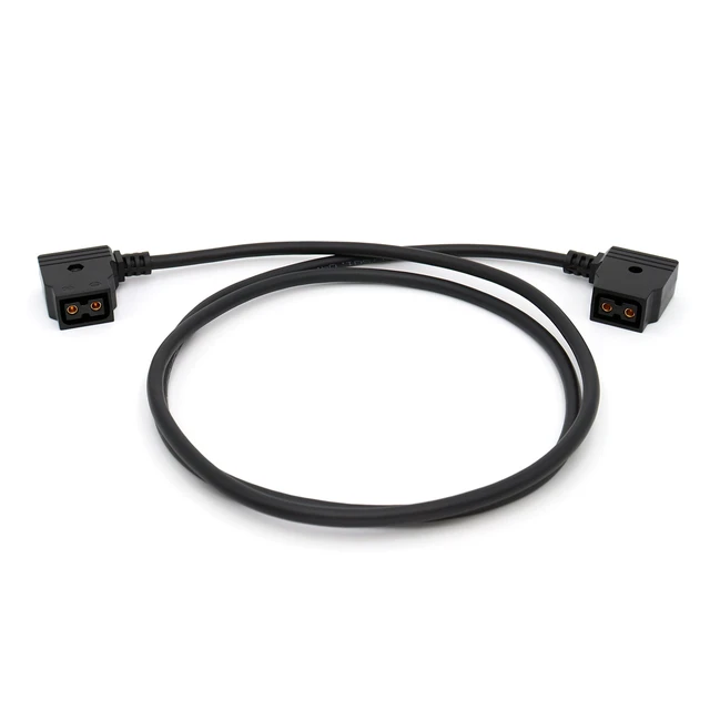 Alt view image 3 of 4 - SZJELEN Power Extension Cable D-tap Female to Female for DSLR Rig Battery LED Light V-Mount Battery - 50cm