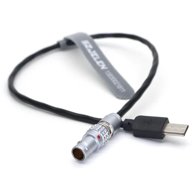 Main image of SZJELEN Timecode Cable 0B 5Pin to Micro-USB for Sony FX3 A7S3 A1 - 30cm
