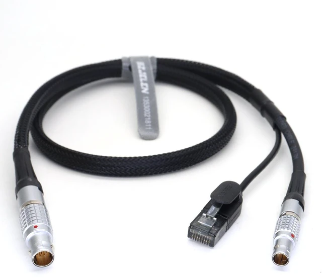 Alt view image 5 of 6 - SZJELEN Power Cable 1B 10Pin Male to 0B 2Pin + RJ45 for ARRI Alexa Mini/Mini LF/Alexa 35 Camera, Teradek COLR,Bitbox Mini - 50cm