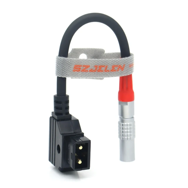 Alt view image 5 of 5 - SZJELEN D-tap to Float LBUS 4Pin Female Power Cable for ARRI WCU-4 LBUS FIZ MDR Wireless Focus Wire - 30cm