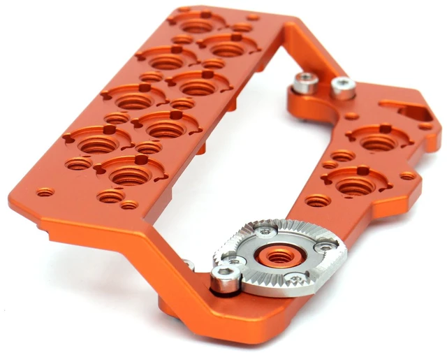 Main image of SZJELEN Alexa 35 Expansion Side Panel Kit with 3/8"-16 & M4 screw for ARRI Alexa 35 Camera - Orange