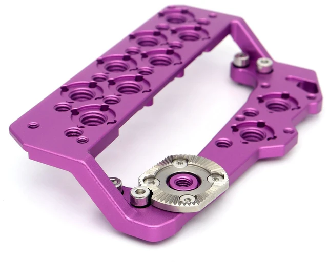 Main image of SZJELEN Alexa 35 Expansion Side Panel Kit with 3/8"-16 & M4 screw for ARRI Alexa 35 Camera - Purple