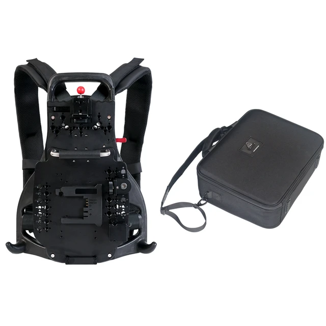 Alt view image 2 of 7 - SZJELEN Outdoor Live Streaming Broadcast Backpack Plate Vest For V-Mount Battery Clamp Power Output Supply Wireless Video (B-Mount Backpack+Box)