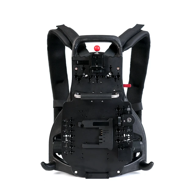 Alt view image 3 of 7 - SZJELEN Outdoor Live Streaming Broadcast Backpack Plate Vest For V-Mount Battery Clamp Power Output Supply Wireless Video (B-Mount Backpack+Box)