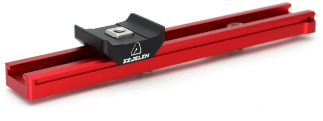 Main image of SZJELEN Ronin 2 Gimbal Camera Mounting Plate, Sliding Plate with 3/8"-16 screws and 1/4"-20 thread for ARRI Alexa for Sony for RED for Blackmagic 185mm Ronin 2 Fixed Bracket - Red