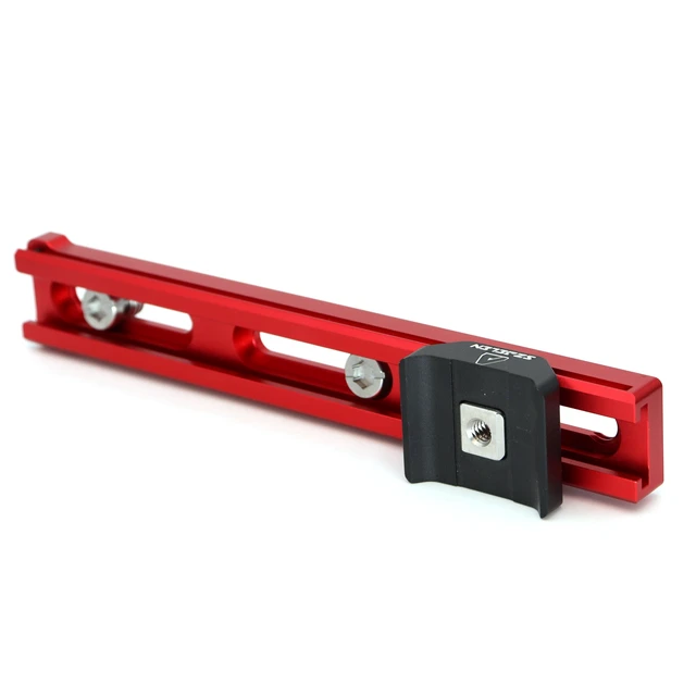 Alt view image 2 of 6 - SZJELEN Ronin 2 Gimbal Camera Mounting Plate, Sliding Plate with 3/8"-16 screws and 1/4"-20 thread for ARRI Alexa for Sony for RED for Blackmagic 185mm Ronin 2 Fixed Bracket - Red