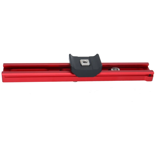 Alt view image 4 of 6 - SZJELEN Ronin 2 Gimbal Camera Mounting Plate, Sliding Plate with 3/8"-16 screws and 1/4"-20 thread for ARRI Alexa for Sony for RED for Blackmagic 185mm Ronin 2 Fixed Bracket - Red