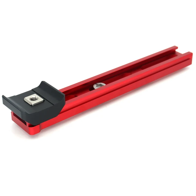 Alt view image 6 of 6 - SZJELEN Ronin 2 Gimbal Camera Mounting Plate, Sliding Plate with 3/8"-16 screws and 1/4"-20 thread for ARRI Alexa for Sony for RED for Blackmagic 185mm Ronin 2 Fixed Bracket - Red