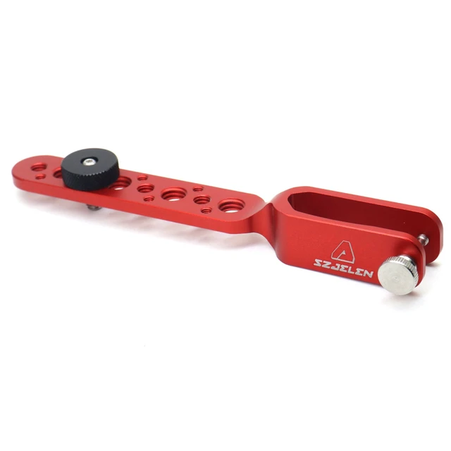 Main image of SZJELEN Ronin 2 Image Transmission Bracket, Tilt Axis Cage Arm Extension Stand Bracket Mount for Ronin 2, Teradek Bolt Bond Vaxis Video Transmission Transmitter - Receiver Red