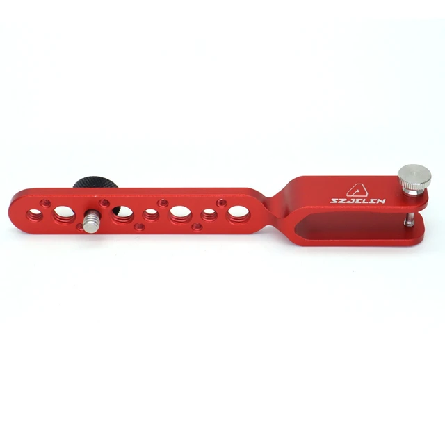 Alt view image 2 of 5 - SZJELEN Ronin 2 Image Transmission Bracket, Tilt Axis Cage Arm Extension Stand Bracket Mount for Ronin 2, Teradek Bolt Bond Vaxis Video Transmission Transmitter - Receiver Red