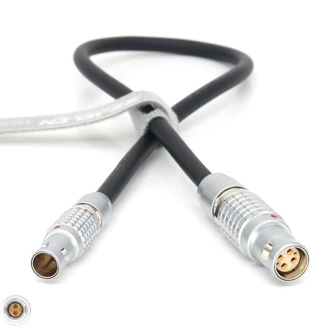 Alt view image 3 of 3 - SZJELEN Power Cable 14.4V 0B 2Pin for MotoCrane Titan LT Remote Control gimbal To 1B 6Pin(4+2) Female For Ronin 4D, For RED V-raptor/Komodo X - 50cm